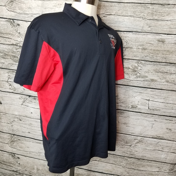 Sport Tek By Port Authority Weaver Wildcats Polo Shirt Size Large.Pit to pit a - Picture 4 of 7